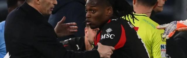 开云体育官方网址-莱昂不满被换下！离场时不断抱怨，还推开阿莱格里