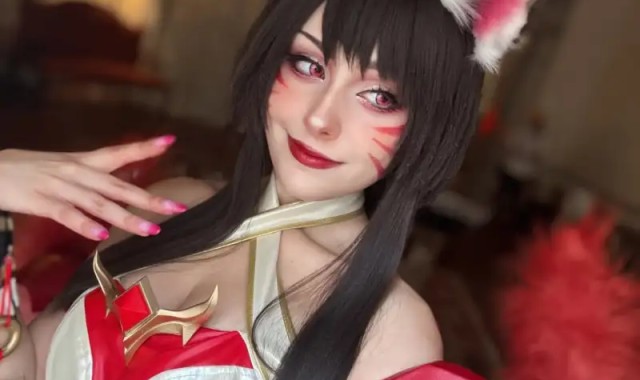 阿狸cos：这套阿狸连招怎么说，兄弟们