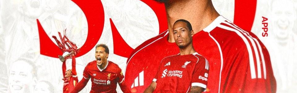 KaiyunSports-开云体育-里程碑之战，范戴克迎来利物浦生涯第350次出场